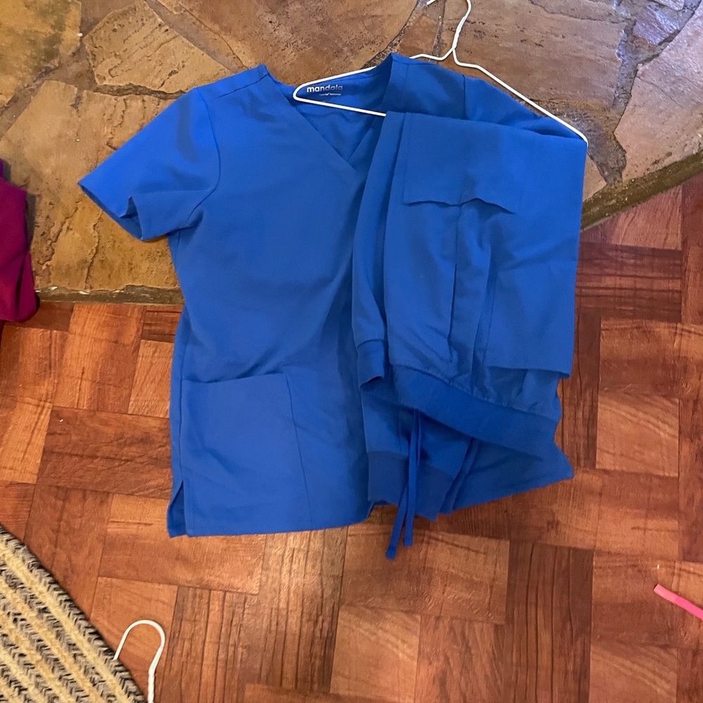 Blue Mandala scrubs